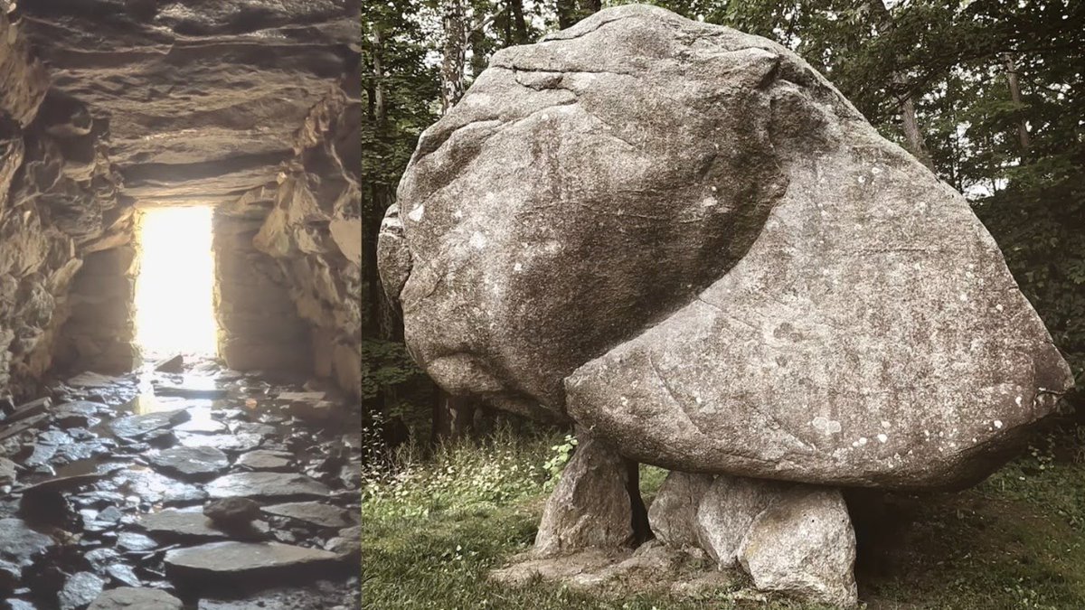 Megalithic Monuments of New York // Balanced Rock at North Salem // Stone Chambers of Putnam County.
youtube.com/watch?v=N5Wver…