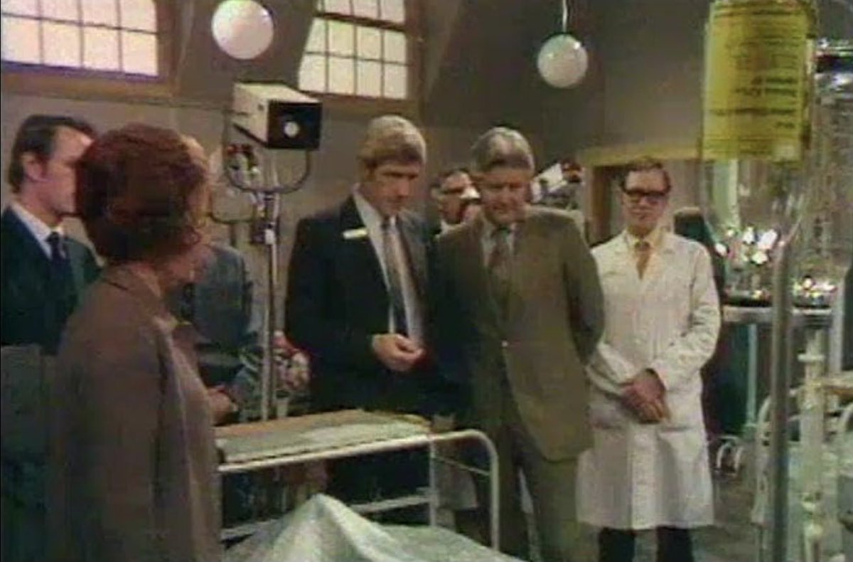 SaveRedlandLibr's tweet photo. 9:05pm TODAY on @TalkingPicsTV 

From 1971, s2 Ep 6 of #SciFi series📺 #Doomwatch - “The Iron Doctor” directed by #JoanKempWelch &amp; written by #BrianHayles
 
🌟#JohnPaul #SimonOates #JohnNolan #JobyBlanshard #JeanTrend #VivienSherrard #KeithGrenville #AmandaWalker #RaymondYoung https://t.co/4oyMZL2XNL