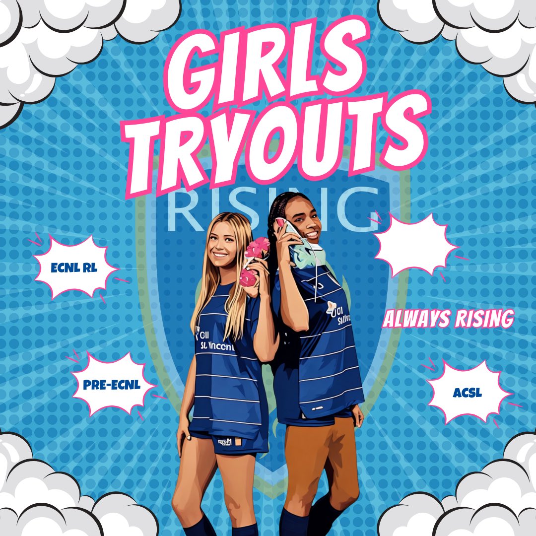 ⚽️ Registration for the 2025-26 season tryouts are open! 

📲 Please visit the website for more information on tryout dates. 

🥅 All tryouts will be at Burns park!

arkansasrising.org/tryouts