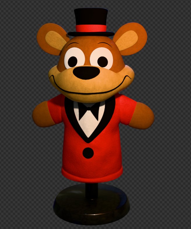 ABAFModelPack's tweet photo. Talkshow freddy finger puppet is fully done now!

#FNAF #fnaffanart https://t.co/Mu0xGZ8w4e