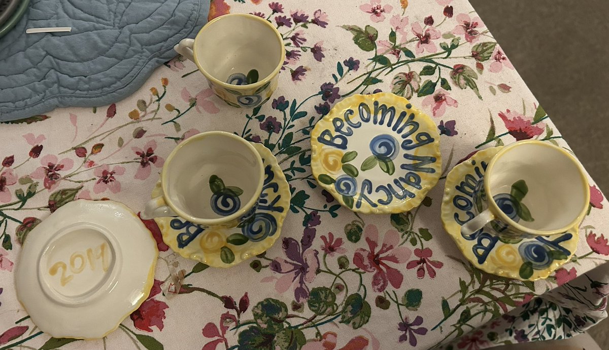Lizzie Bea (@lizziebea3) on Twitter photo GIVEAWAY ALERT 🚨
3 x cups and 4 x saucers gifted by me to the Original American cast of <a href="/becomingnancy/">BECOMING NANCY</a>
Available as follows:
Cup and saucer - £20 donation + p+p
Saucer only - £10 donation + p+p
All donations will be to @the_proud_trust
Message me to secure your item/s! GIVEAWAY ALERT 🚨
3 x cups and 4 x saucers gifted by me to the Original American cast of <a href="/becomingnancy/">BECOMING NANCY</a>
Available as follows:
Cup and saucer - £20 donation + p+p
Saucer only - £10 donation + p+p
All donations will be to @the_proud_trust
Message me to secure your item/s!