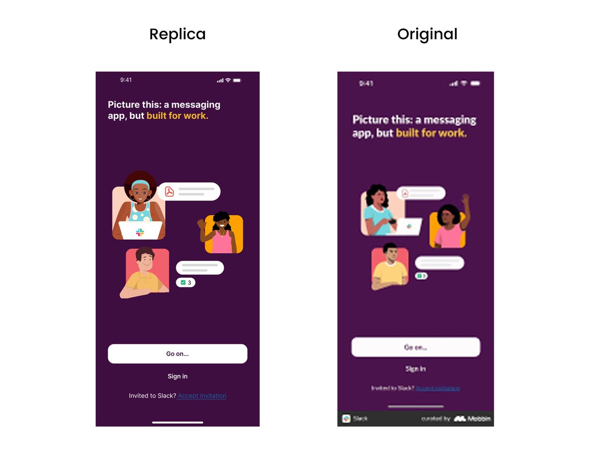 Psalm_dav's tweet image. Day 18
Slack app
#30dayMobbinDesignChallenge