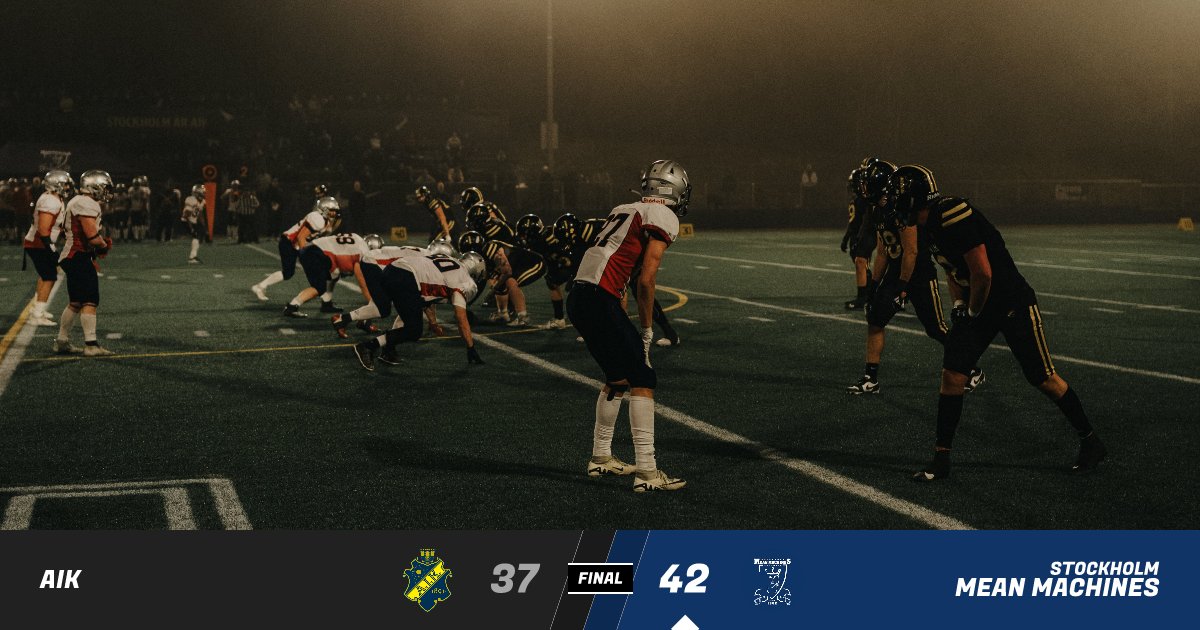 Superserien.se (@superseriense) on Twitter photo Stats from the Week 3 game between <a href="/AIKamfotboll/">AIK Amerikansk fotboll</a> and <a href="/SMM_Football/">Stockholm Mean Machines</a> is now live on the site!
<a href="/swe3se/">SWE3</a>
superserien.se/games/aik-vs-sâŠ
#Superserien2025 #Superserien Stats from the Week 3 game between <a href="/AIKamfotboll/">AIK Amerikansk fotboll</a> and <a href="/SMM_Football/">Stockholm Mean Machines</a> is now live on the site!
<a href="/swe3se/">SWE3</a>
superserien.se/games/aik-vs-sâŠ
#Superserien2025 #Superserien