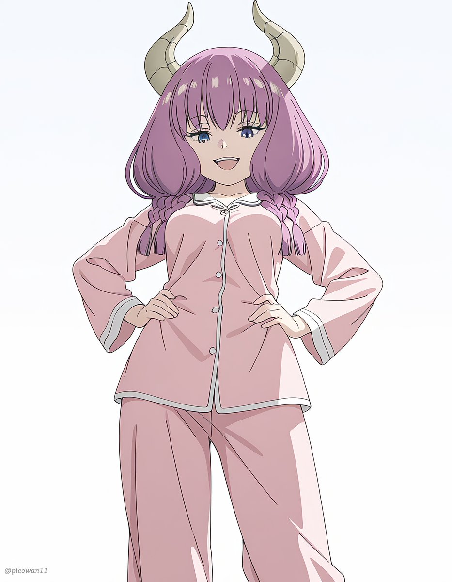 アウラ「Aura in pajamasパジャマのアウラ 」|pico wanのイラスト