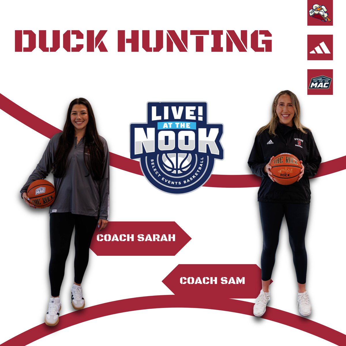 ‼️Looking for future ducks ‼️
Coach Sam and Sarah will be on the road next weekend so make sure to send us your schedules 🦆