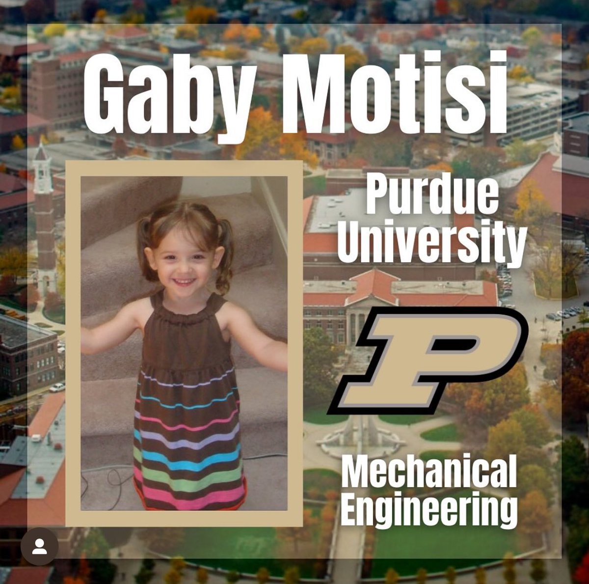 We are incredibly proud of Gaby for choosing Purdue University to study engineering 💛🖤#boilerup