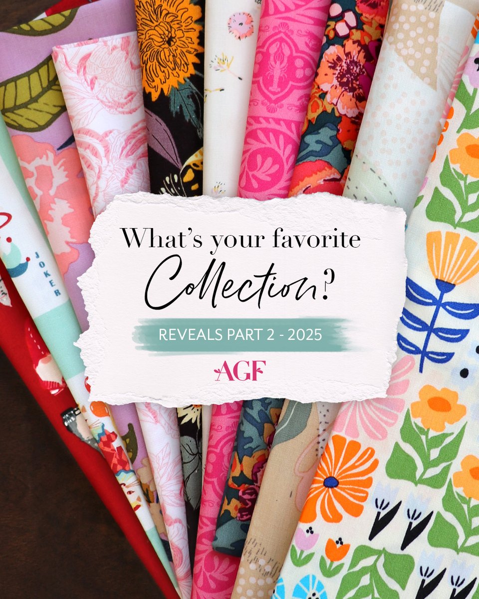 ArtGalleryFab's tweet photo. ๐ And just like thatโฆ our 2025 Season 2 collections are revealed!
Head to our website to browse digital swatches of all the upcoming collections and get inspired! https://t.co/5WKBDE7FQe
#ArtGalleryFabrics #FabricCollection #QuiltingCotton #Quilting https://t.co/fzoLP0CWFN