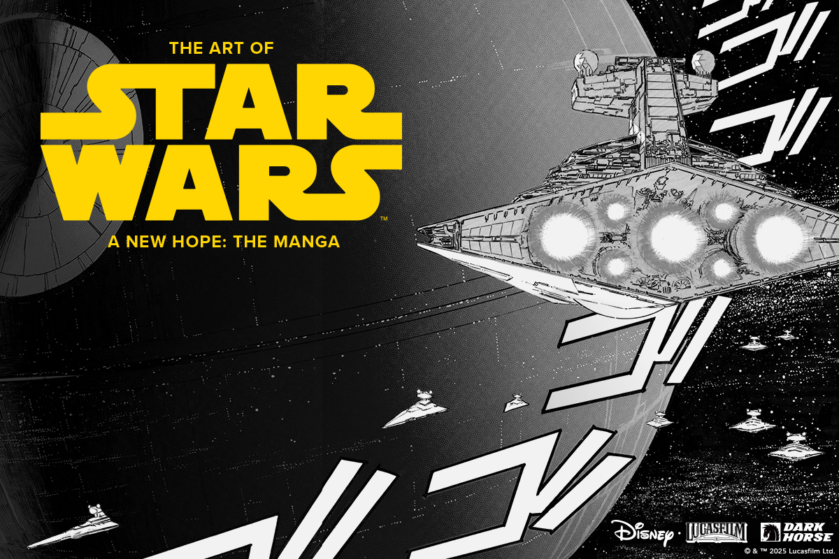 "As part of Star Wars Celebration, Dark Horse Comics [announced] that they will publish The Art of Star Wars: A New Hope—The Manga. This stunning 2-volume set will spotlight Hisao Tamaki’s original art from his acclaimed 1997 manga adaptation." Via Comic Book Club Live: