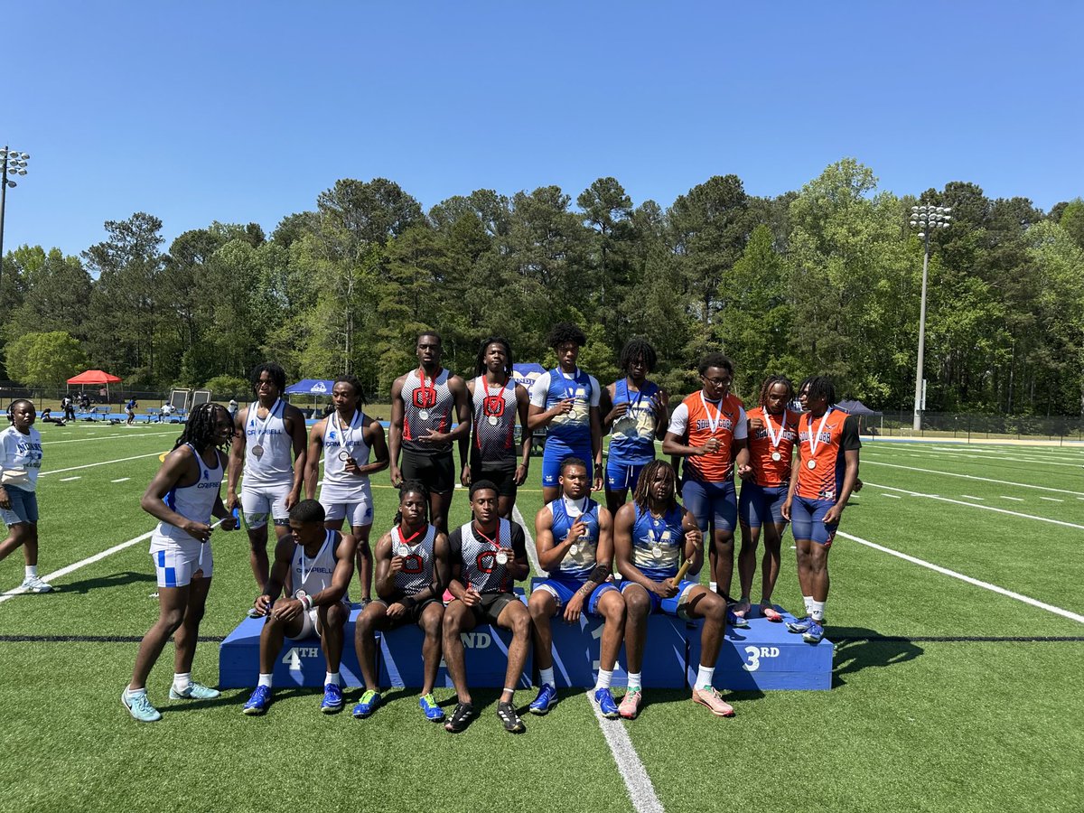 Region 3-6A 4x100 Relay Champions
