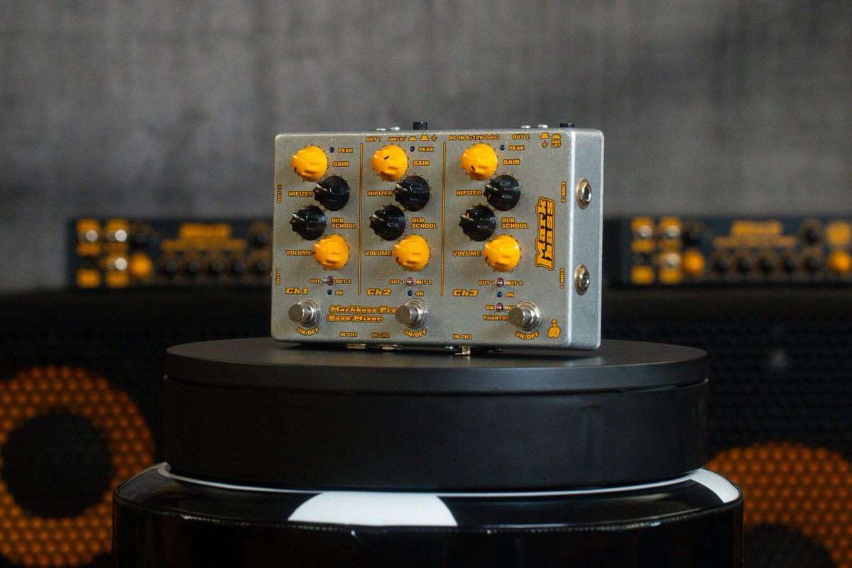 Markbass unveils a compact mixer with mic support and flexible routing for bass players. notreble.com/buzz/2025/04/1…