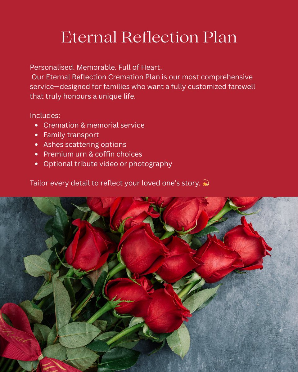 EternalC58672's tweet image. Celebrate the life of a loved one with our Eternal Reflection Cremation Plan — a fully personalized, eco-conscious farewell with every thoughtful detail included. Pre-plan today. 
eternallightcremations.com
#CelebrateLife #EcoFriendlyGoodbye #EternalReflection