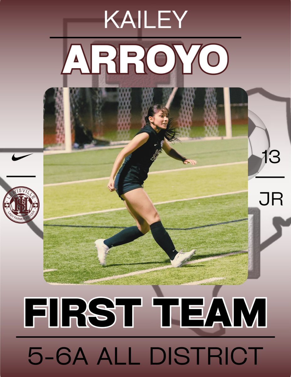 Lewisville Girls Soccer (@farmerswsoccer) on Twitter photo 5-6A All District First Team🌟
Congratulations to Kaitlyn Campos, Ella Fechter, and Kailey Arroyo‼️
#TheLew #TXHSSoccer #LadyFarmers #FarmerPride #UIL
<a href="/LewisvilleHS/">Lewisville High School</a> 5-6A All District First Team🌟
Congratulations to Kaitlyn Campos, Ella Fechter, and Kailey Arroyo‼️
#TheLew #TXHSSoccer #LadyFarmers #FarmerPride #UIL
<a href="/LewisvilleHS/">Lewisville High School</a>