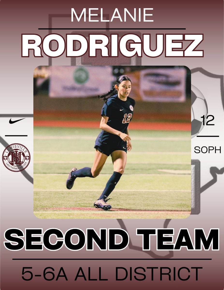 Lewisville Girls Soccer (@farmerswsoccer) on Twitter photo 5-6A All District Second Team🌟
Congratulations to Sophie Maldonado and Melanie Rodriguez‼️
#TheLew #TXHSSoccer #LadyFarmers #FarmerPride #UIL
<a href="/LewisvilleHS/">Lewisville High School</a> 5-6A All District Second Team🌟
Congratulations to Sophie Maldonado and Melanie Rodriguez‼️
#TheLew #TXHSSoccer #LadyFarmers #FarmerPride #UIL
<a href="/LewisvilleHS/">Lewisville High School</a>