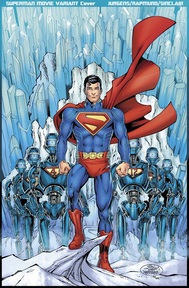 thedanjurgens's tweet image. Does it help to wear the shield while drawing Superman? Well... I won't deny it. Happy Superman Day!