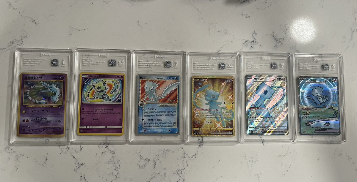 My shiny collection finally came back from TAG! Super happy. They look so clean!!!