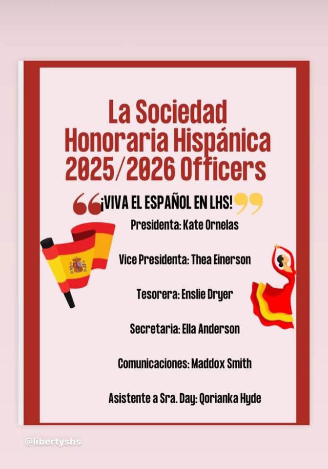 DCPremierFitz18's tweet photo. Big Congratulations to our 2026 Maddox Smith on being elected as the Communications Officer of the Spanish Honor Society for the 25/26 school year at Liberty High School! #shessocool #dcpremiergordon20 https://t.co/3ddWUbgOd8