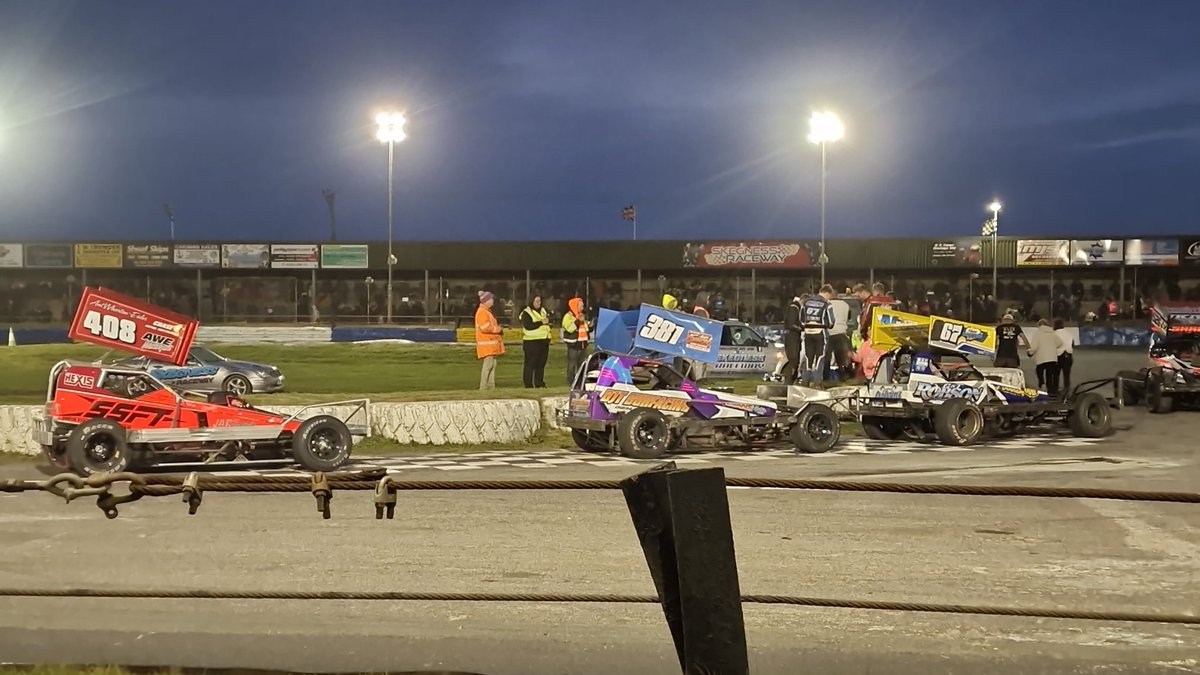 Final top three. 67 381 408.

<a href="/skegnessraceway/">Skegness Raceway</a> 

#BriscaF1