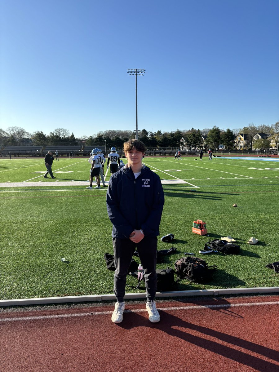 RyanFoley22's tweet image. Had a great time watching @FootballTufts practice and getting a tour this morning! Big thanks to @Coach_Lopes for inviting my family and I!