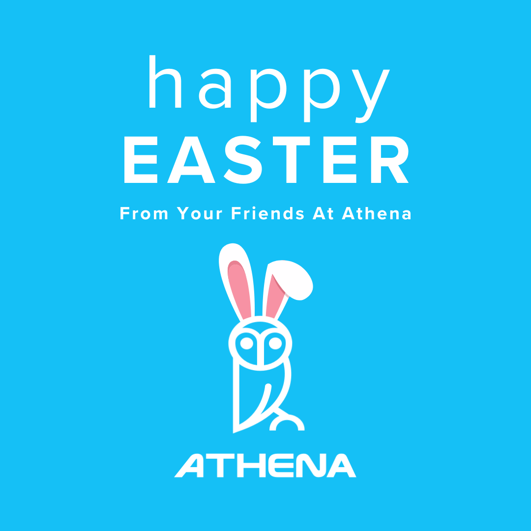 Happy Easter from Athena Security! 

Wishing you a joyful and peaceful Easter. 
From all of us at Athena, thank you for being part of our mission to help save lives.

Stay safe. 💙

#HappyEaster #AthenaSecurity #Gratitude