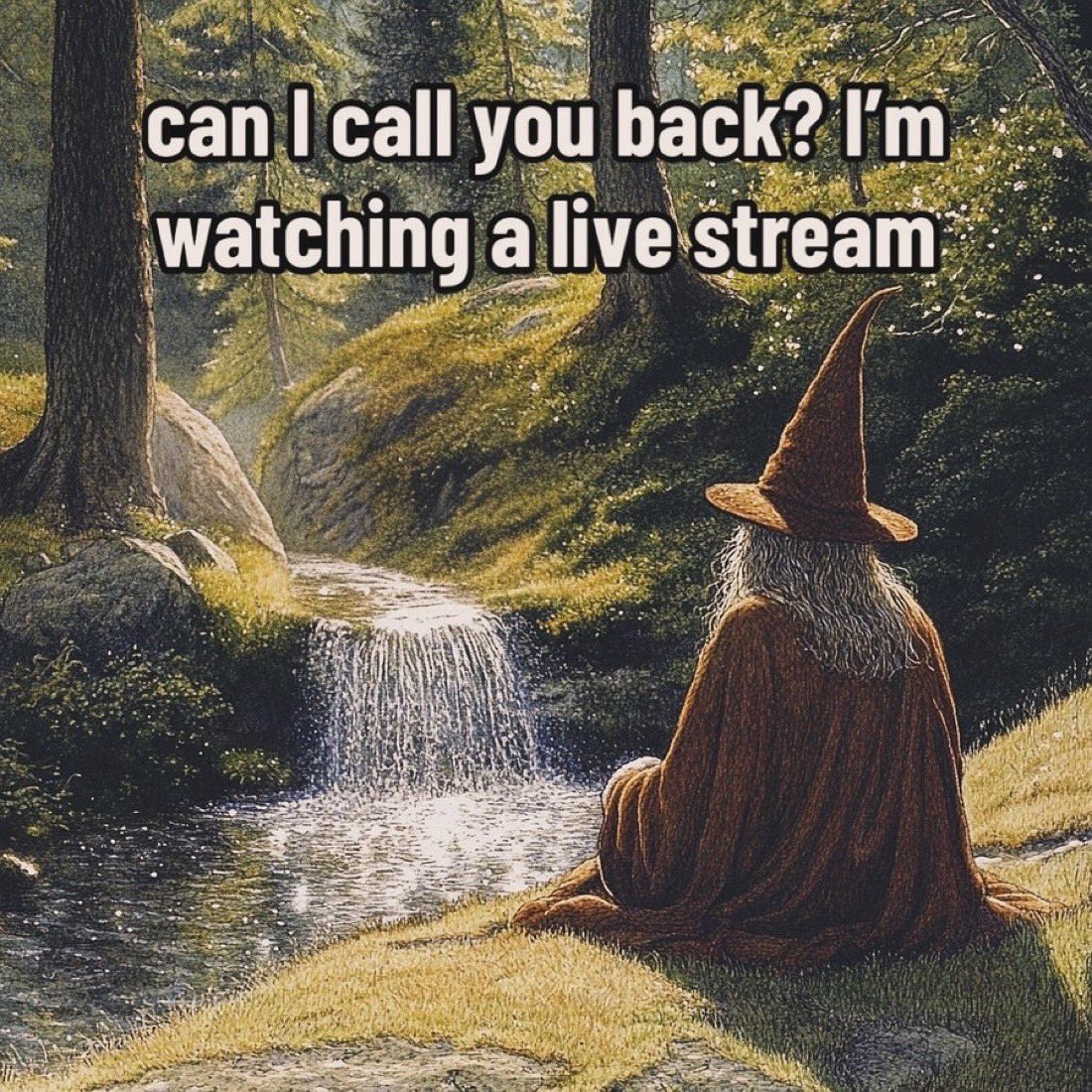 Watching a live stream