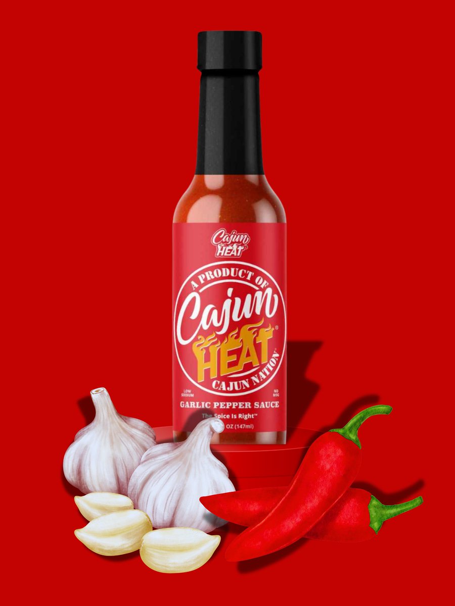 Geaux Get Dat Cajun Heat @ Cajun-Nation.com, Amazon.com or Walmart.com ❗️. #CajunNation #CajunHeat #TheSpiceIsRight