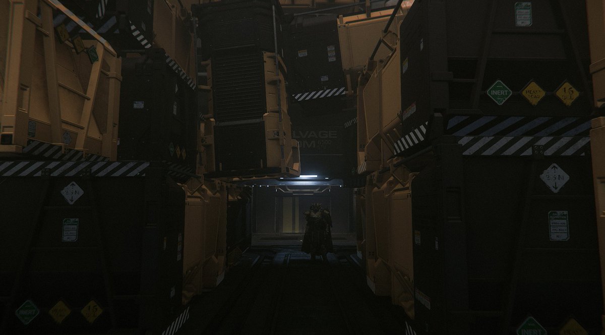 Virtanen_Int's tweet photo. It feels so wrong to be this drippy while we sling salvage back here. RIP to everyone's OCD.

#StarCitizen #Organizations https://t.co/9rVH3yc9Pd