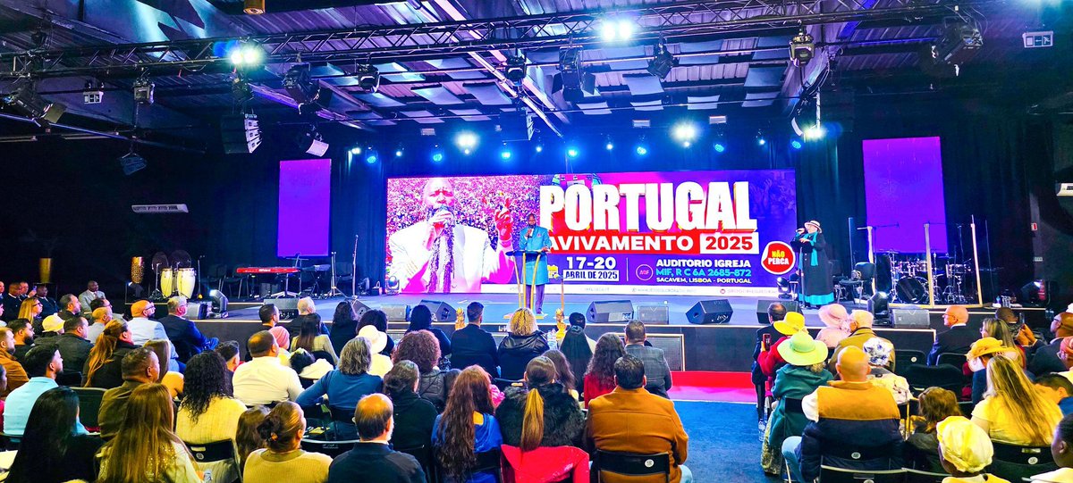 The LORD has spoken. The message is clear, Repent and turn away from sin.

#PortugalRevivalHour