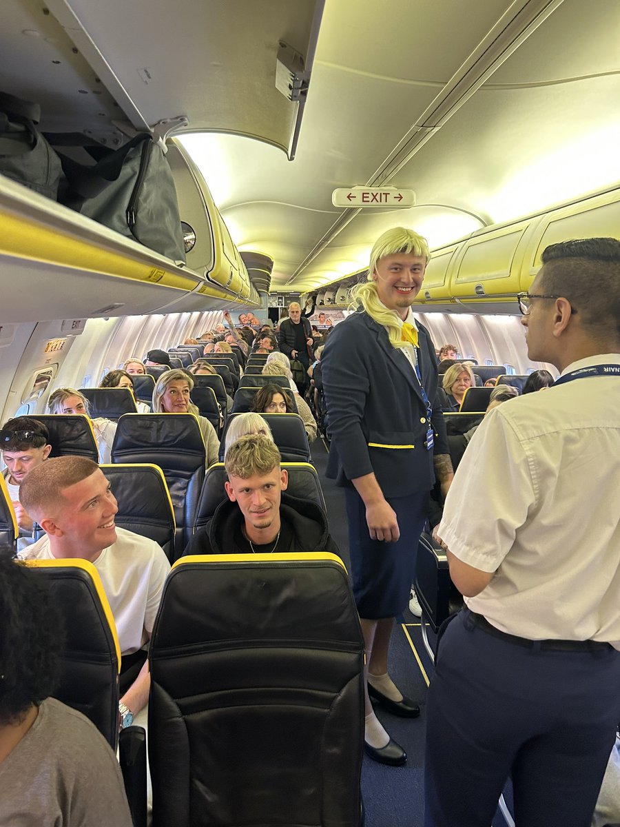 morgcook_'s tweet photo. Thanks @Ryanair - up the stags!!! 🤣🤣🤣🤣 https://t.co/Ov75CfzYru