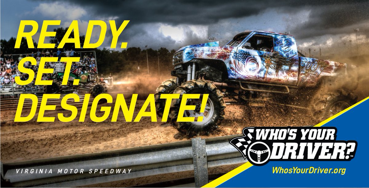 vamotorspeedway's tweet image. 10.🏁 CELEBRATE RESPONSIBLY, whether you're headed to a mud bog or one of the circle tracks in the state! 🏁
Enjoy every moment of race day, but make sure your ride home is safe and sober. @_WhosYourDriver @virginiadmv
whosyourdriver.org