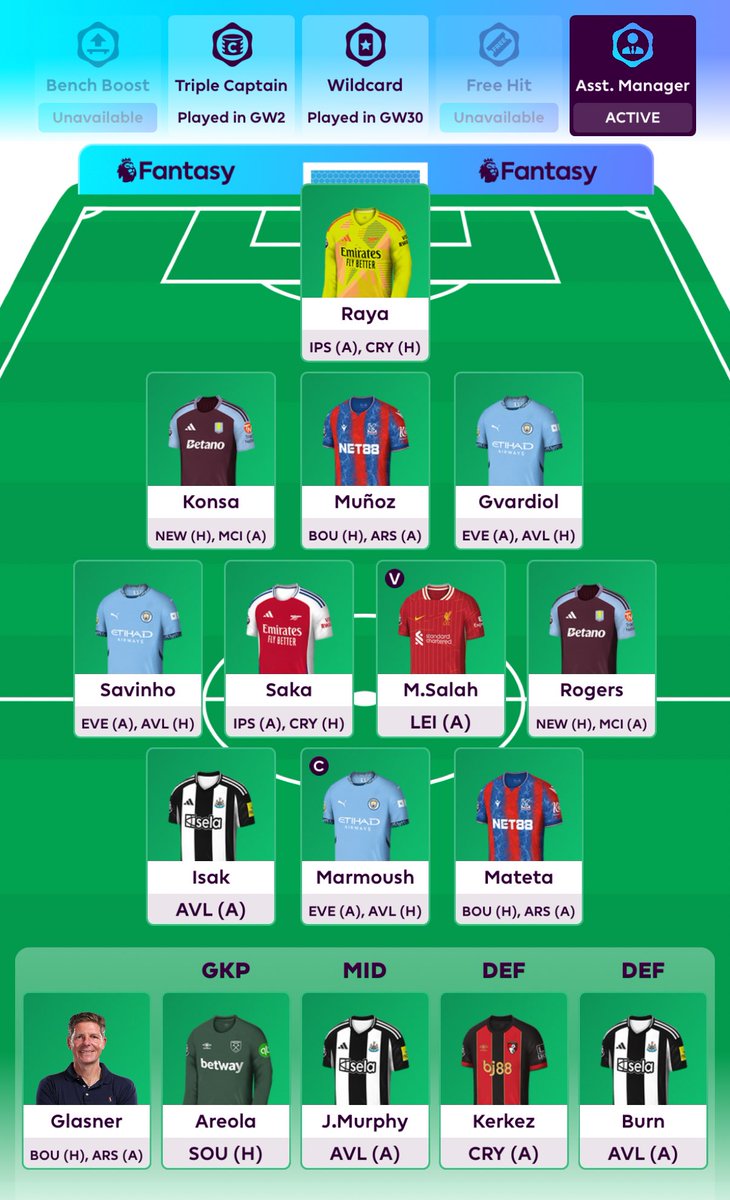 FPL_Chri5's tweet photo. 🚨GW33 dilemma🚨 

Palace absolutely killed me last week 😩😩

Glasner ♻️ Pep 
Savinho ♻️ Bowan/Rashford 

Orrrrr 

Roll with this squad and pray .. FH34 and have 4 FT GW35 

Really undecided this week 😩

#FPL 
#FPLCommunity https://t.co/pslxxF7iCz