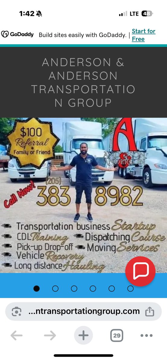 We were honored to welcome Anderson &amp; Anderson Transportation Group LLC! Mr. Anderson shared his journey into trucking &amp; the power of CDL certification—showing students that success doesn’t always require a 4-year degree.

Thanks to Mrs. Nabers for making it happen!
#CareerCafe