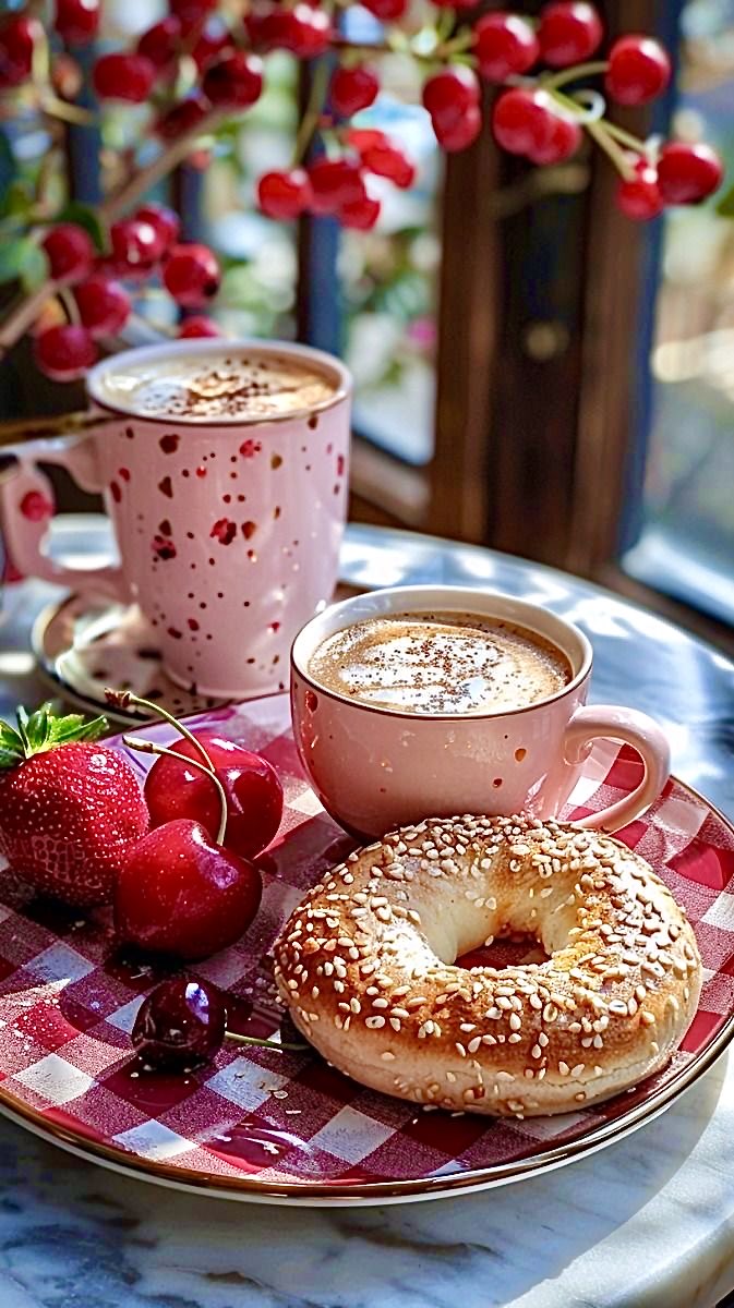 おはようございます🤗☀️
どうぞ☕️𓂃 𓈒𓏸🍩🥯🍒🍓✩.*˚