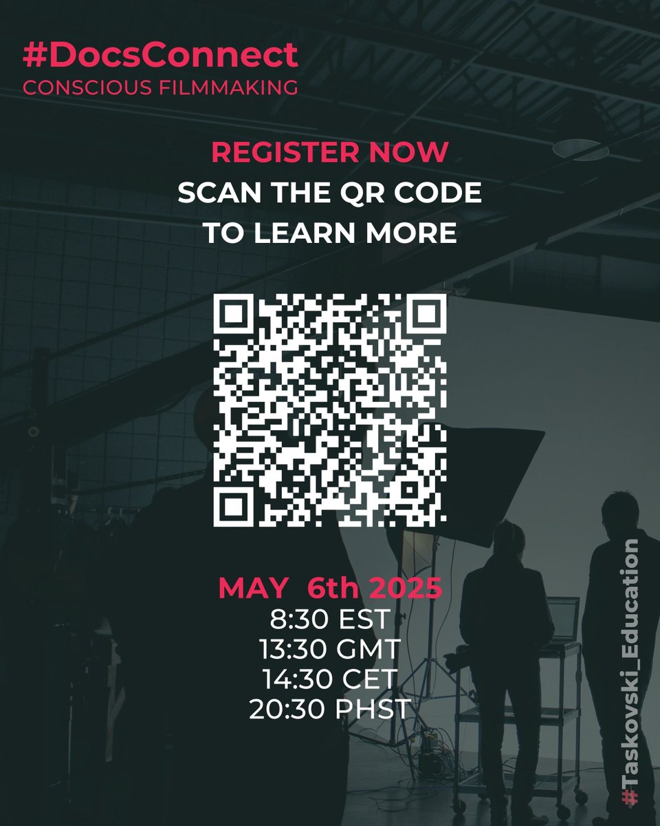 TaskovskiFilms's tweet image. 🎬 Want your doc on The New York Times&apos; Op-Docs?
Join series producer Yvonne Ashley Kouadjo  for insider tips on pitching &amp;amp; storytelling.

📅May 6 | ⏰13:30 GMT | 🎟€34
👉 shorturl.at/g4ZEA

#OpDocs #TheNewYorkTimes #docsconnect #taskovskitraining #filmmaking #Masterclass