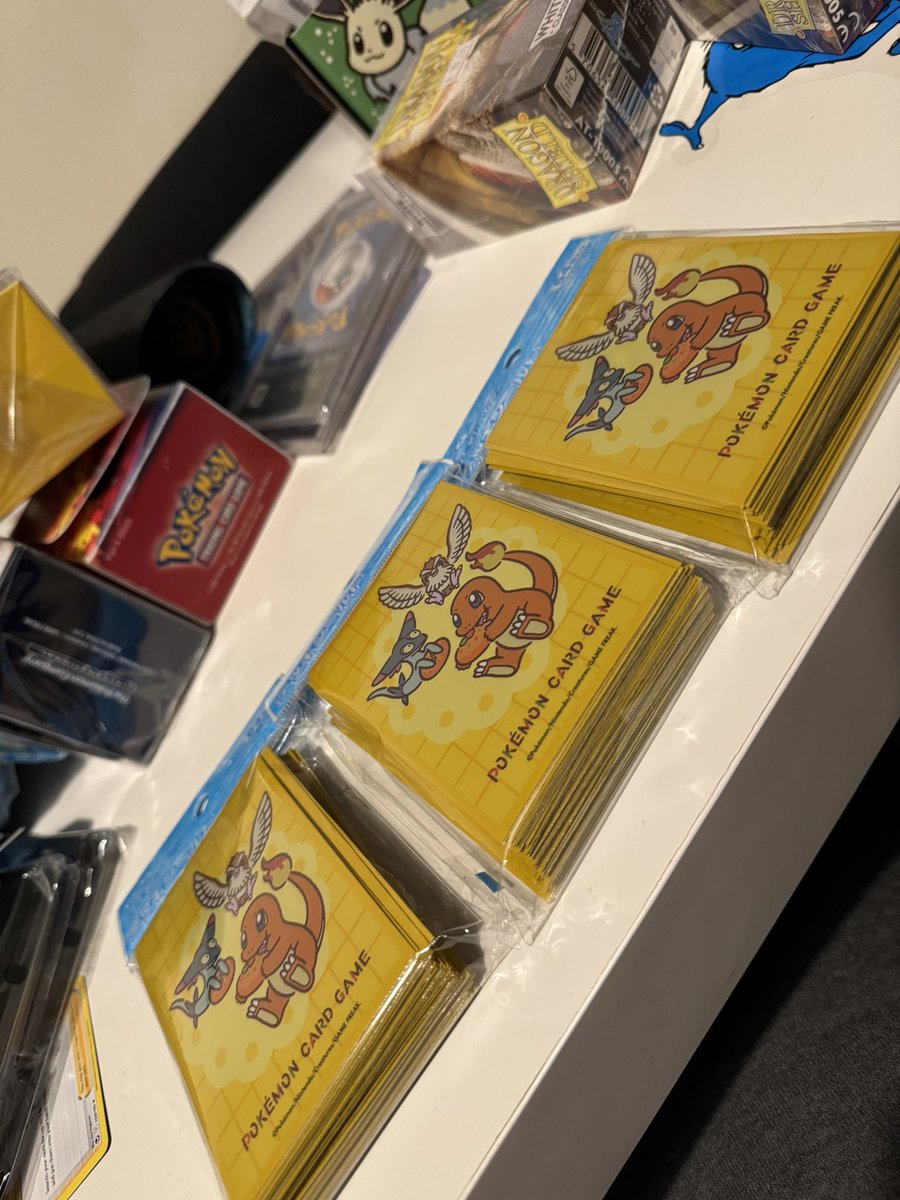 When these were first shown, I knew I needed a few packs for myself! 

It’s the core starters for my 2024 World Championship deck I played, Dragapault, Charizard &amp; Pidgeot, awesome deck although playing 3 different stage 2’s in my deck was quite a new one on me 😅