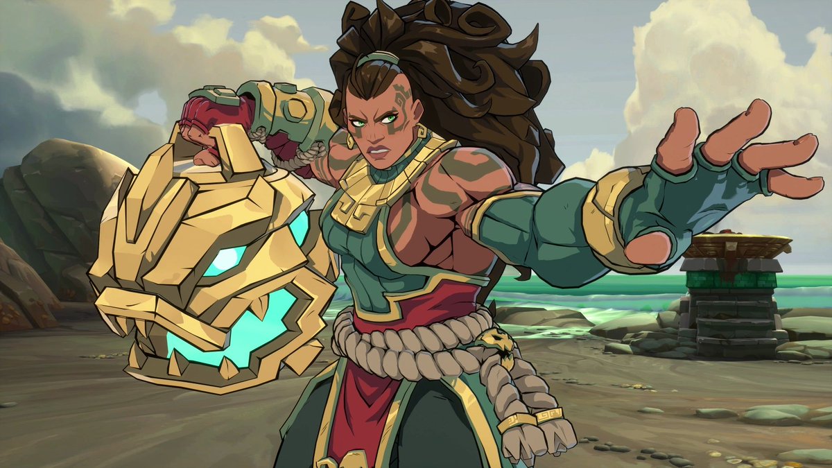 BobbySiege's tweet photo. .@Play2XKO #SeaKraken Illaoi color with red eye of the deep lvl 3 pls. https://t.co/rZKiXjaC1e