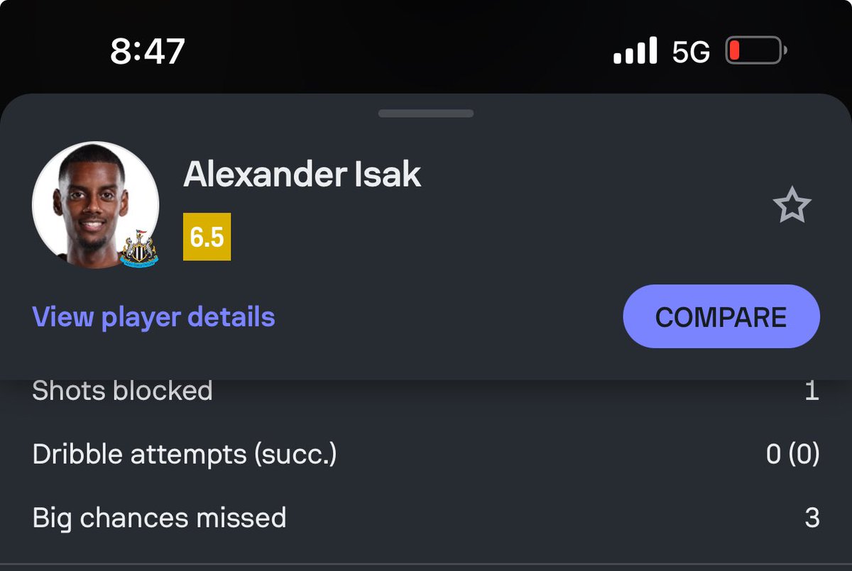 tahyvr's tweet image. this was isak last game btw 🤣🤣 6.5 rating even with a goal is w!ld 🤣🤣