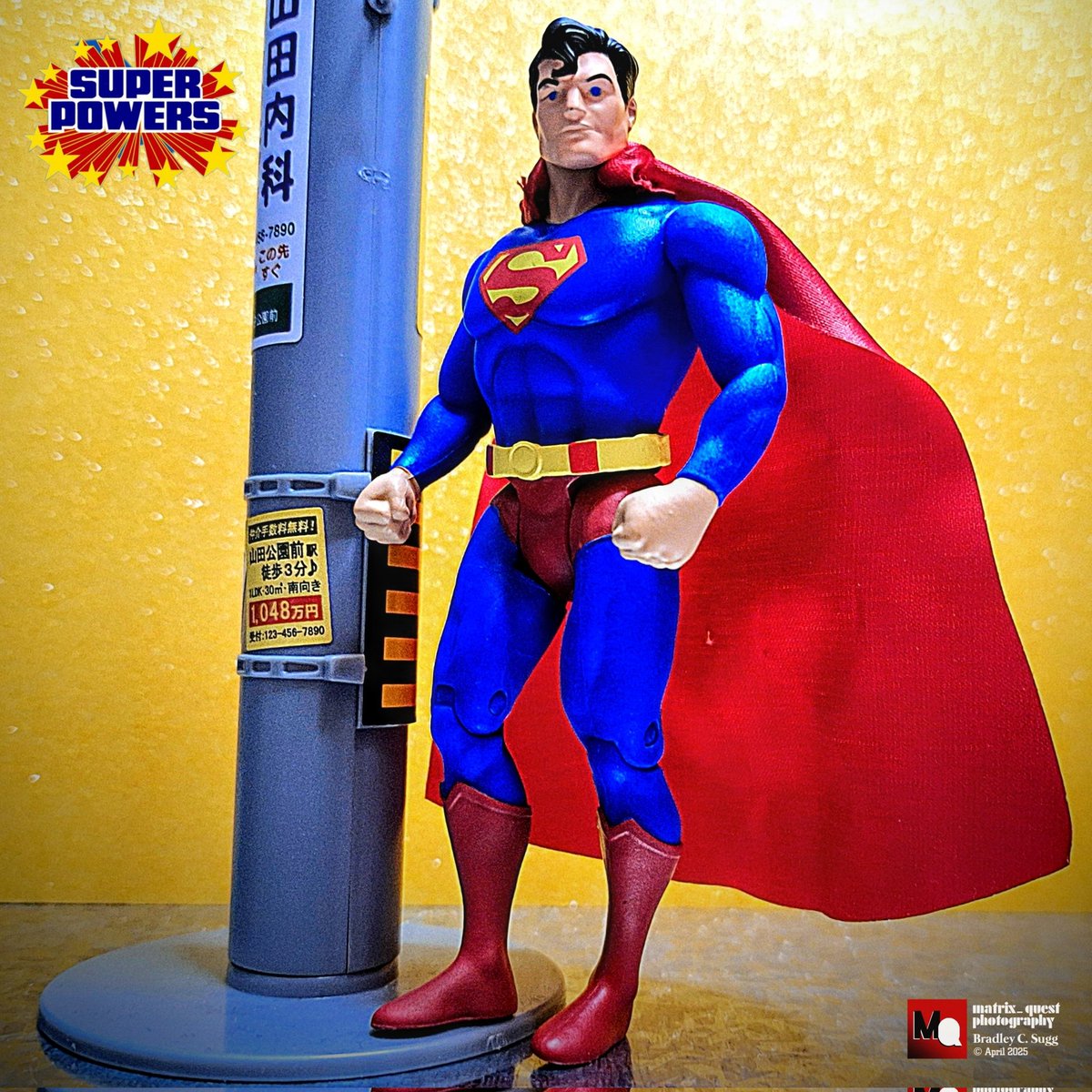 BradleyCSugg's tweet photo. - "I'm here to help."
Superman tries to spread hope on his special day... Happy Superman Day, everyone!
#SupermanDay #SupermanDay2025 #SuperPowers #SuperPowersCollection #DCComics #DCSuperheroes #Superman #McFarlaneToys #Kenner #5InchScaleWorld #matrix_quest https://t.co/SdW7t1xQYn