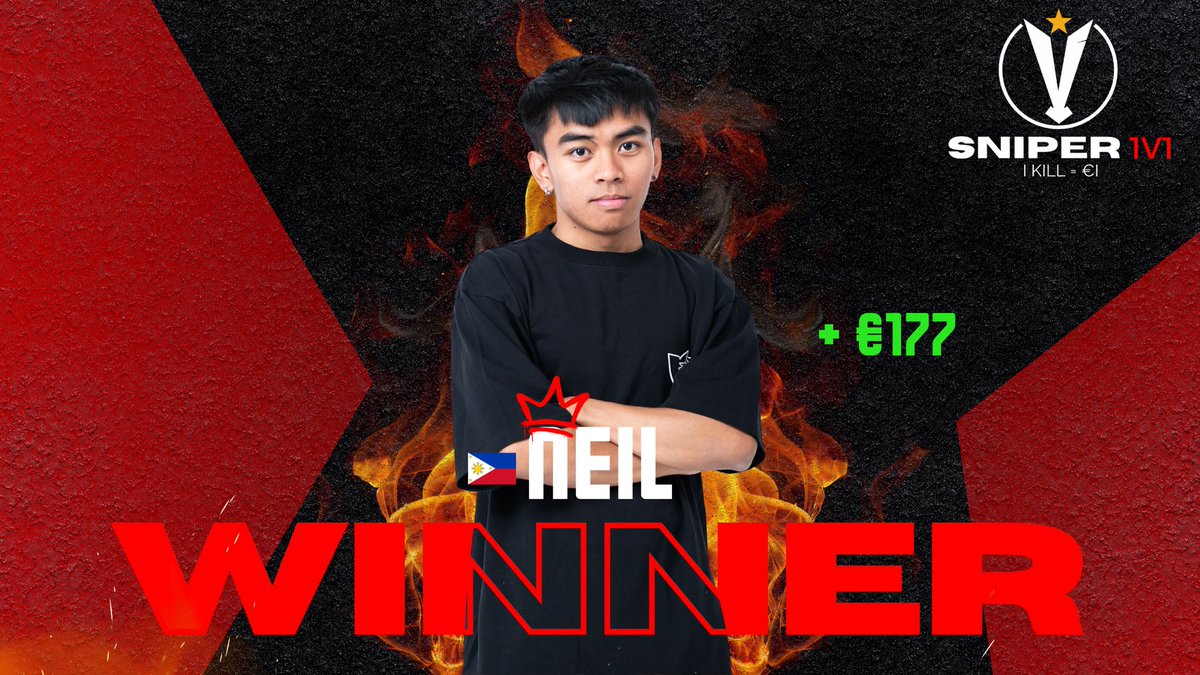 Congrats champ! <a href="/NeilCodm/">Neil 🇵🇭</a> 🏆