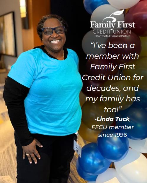 The longer your membership standing, the better! Just ask Ms. Tuck 😊
Join FFCU this weekend! We're open every Saturday from 9:00am to 12:00pm. #Since1930
