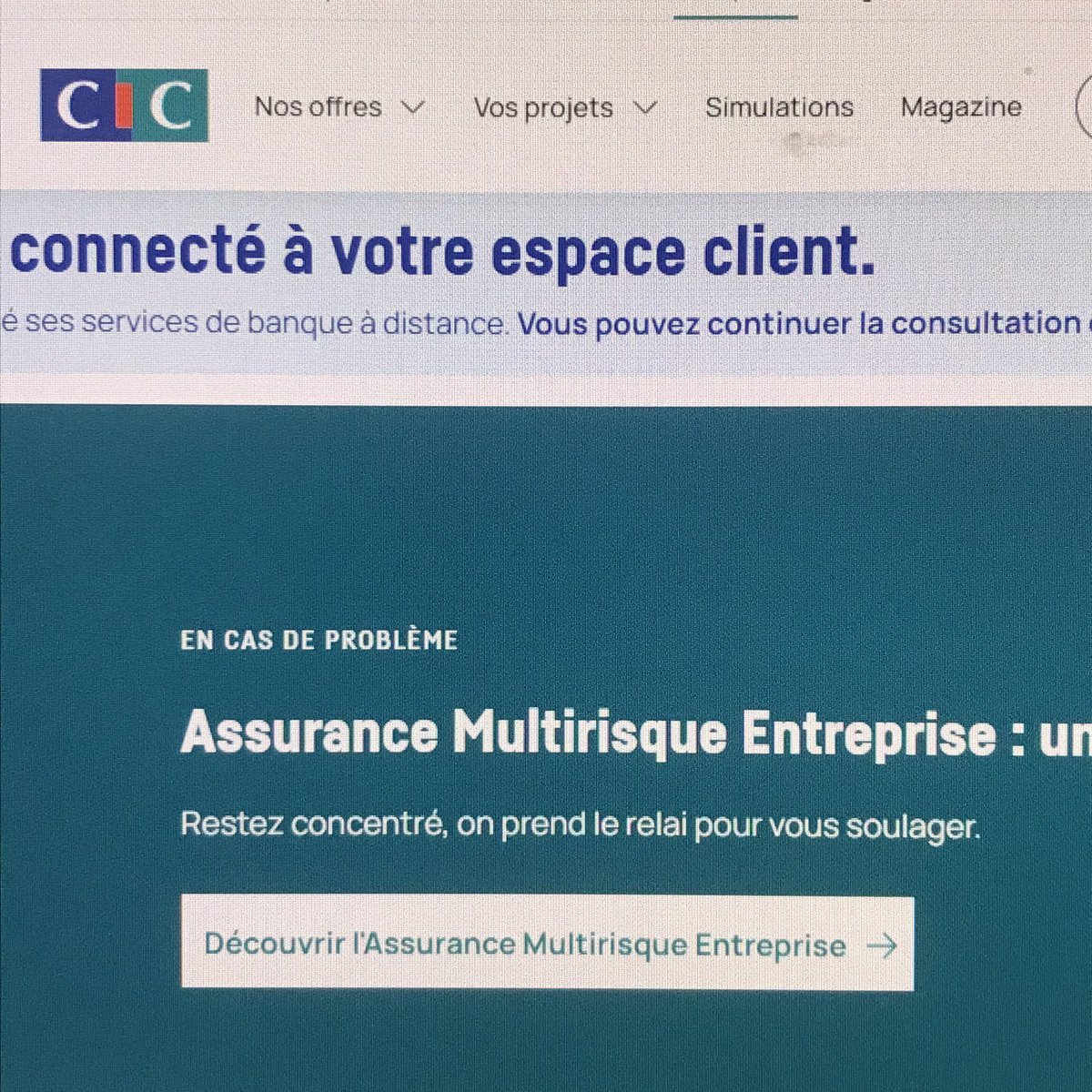 parthenopee's tweet photo. Un relais comme cela, @cic , loin de me soulager, m’accable… https://t.co/oSsdUIezTm