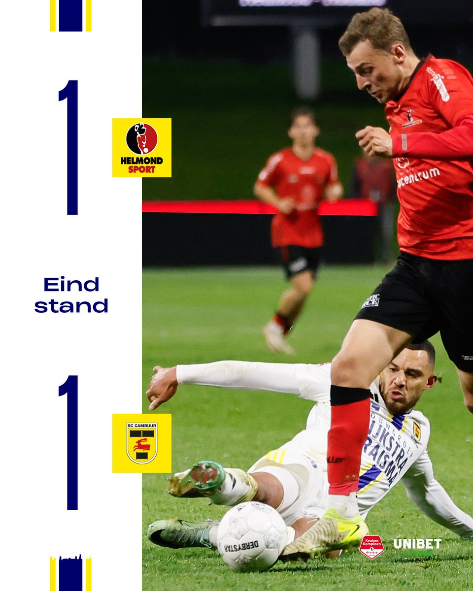 Geen winnaar in Helmond.

#HELCAM | Presented by Unibet