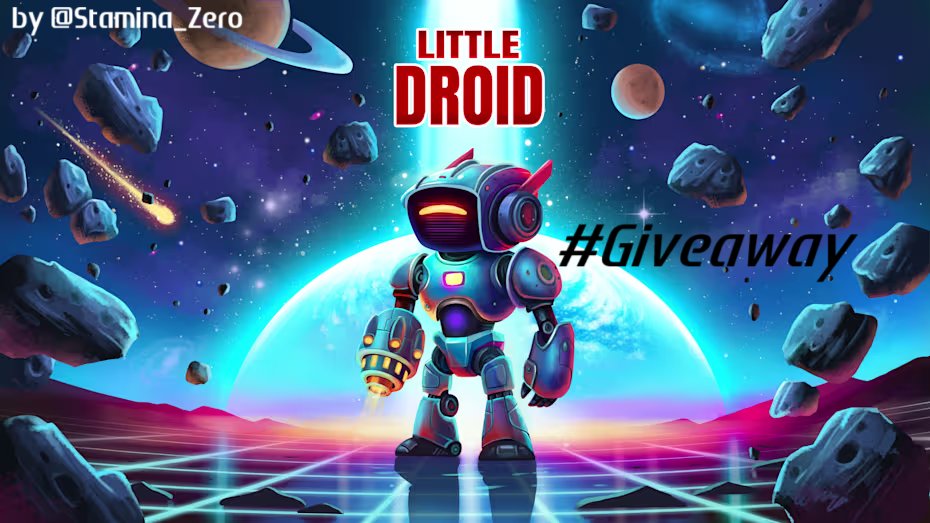 PlatCat's tweet photo. 🎁 #Giveaway ⤵️
I have 4 codes to give away for:
"Little Droid" PS4|PS5 Cross-Buy!
1x EU 🇪🇺 / 1x NA 🇺🇸 / 1x JP 🇯🇵 / 1x AS 🇭🇰
🔁Repost
🔤Tag a friend
🔤Comment a Droid-GIF 🤖
⏩Follow me & @Stamina_Zero
Good luck to everyone! 🍀
Giveaway ends 04/20
#StaminaZero #LittleDroid #PlayStationTrophy #PS5Share #TrophyHunter #EasyPlatinum #PS4 #PS4Pro #PS5 #PS5Pro