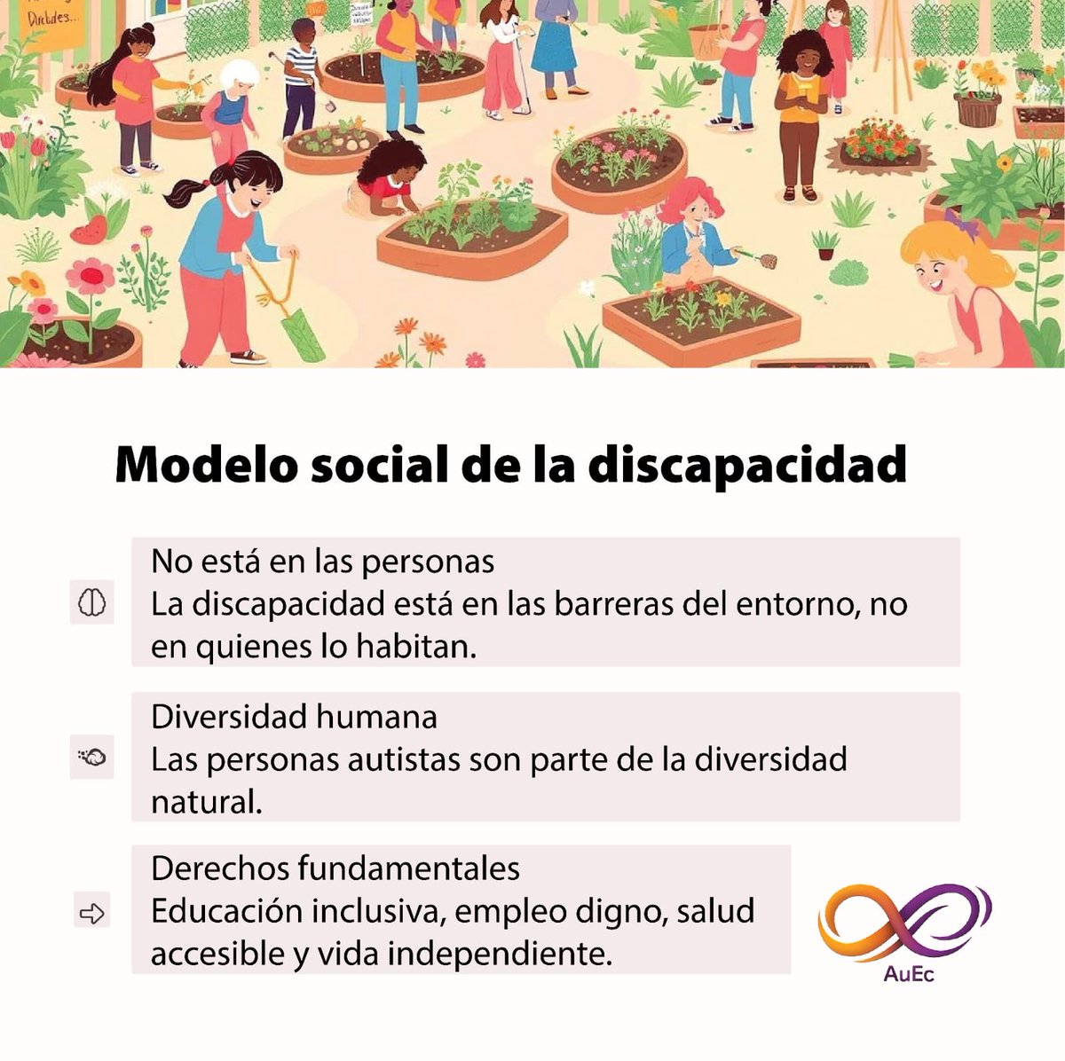 AutistasEc593's tweet photo. La discapacidad es una cuestión de derechos humanos https://t.co/Ox3GUKZEw1