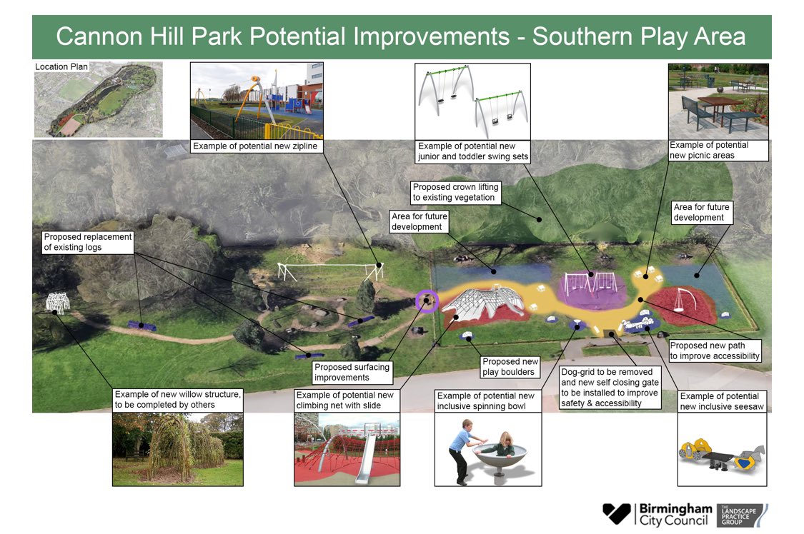 Cannon Hill Park (@cannonhillpark) on Twitter photo Cllr Kerry Jenkins <a href="/BhamCityCouncil/">Bham City Council</a> Cannon Hill Park Improvement: Southern Play Area - Consultation ends 30 April birminghambeheard.org.uk/bcc/cannon-hilβ¦ Cllr Kerry Jenkins <a href="/BhamCityCouncil/">Bham City Council</a> Cannon Hill Park Improvement: Southern Play Area - Consultation ends 30 April birminghambeheard.org.uk/bcc/cannon-hilβ¦