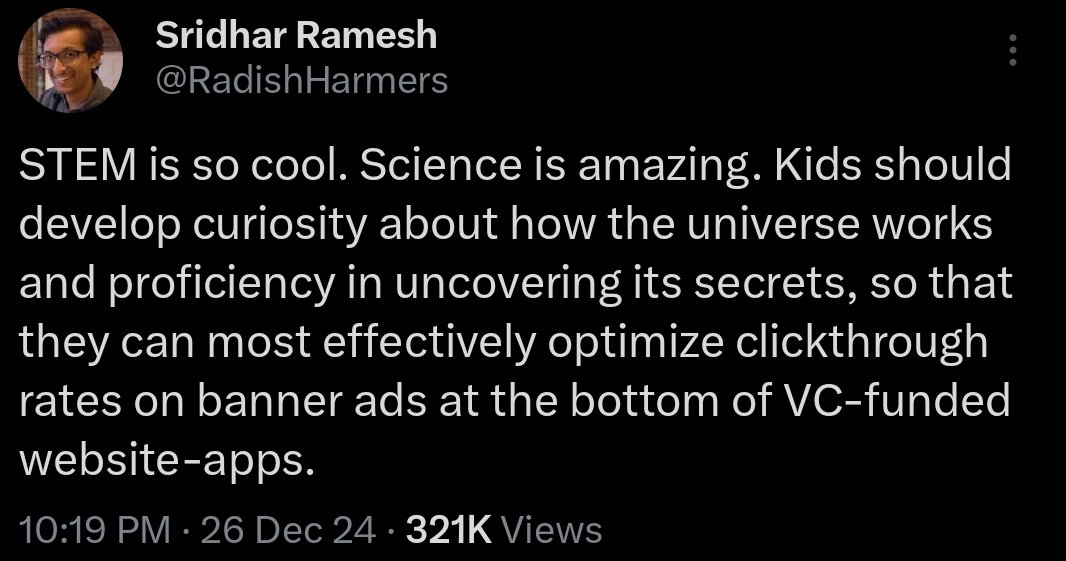 Sridhar Ramesh (@radishharmers) on Twitter photo 