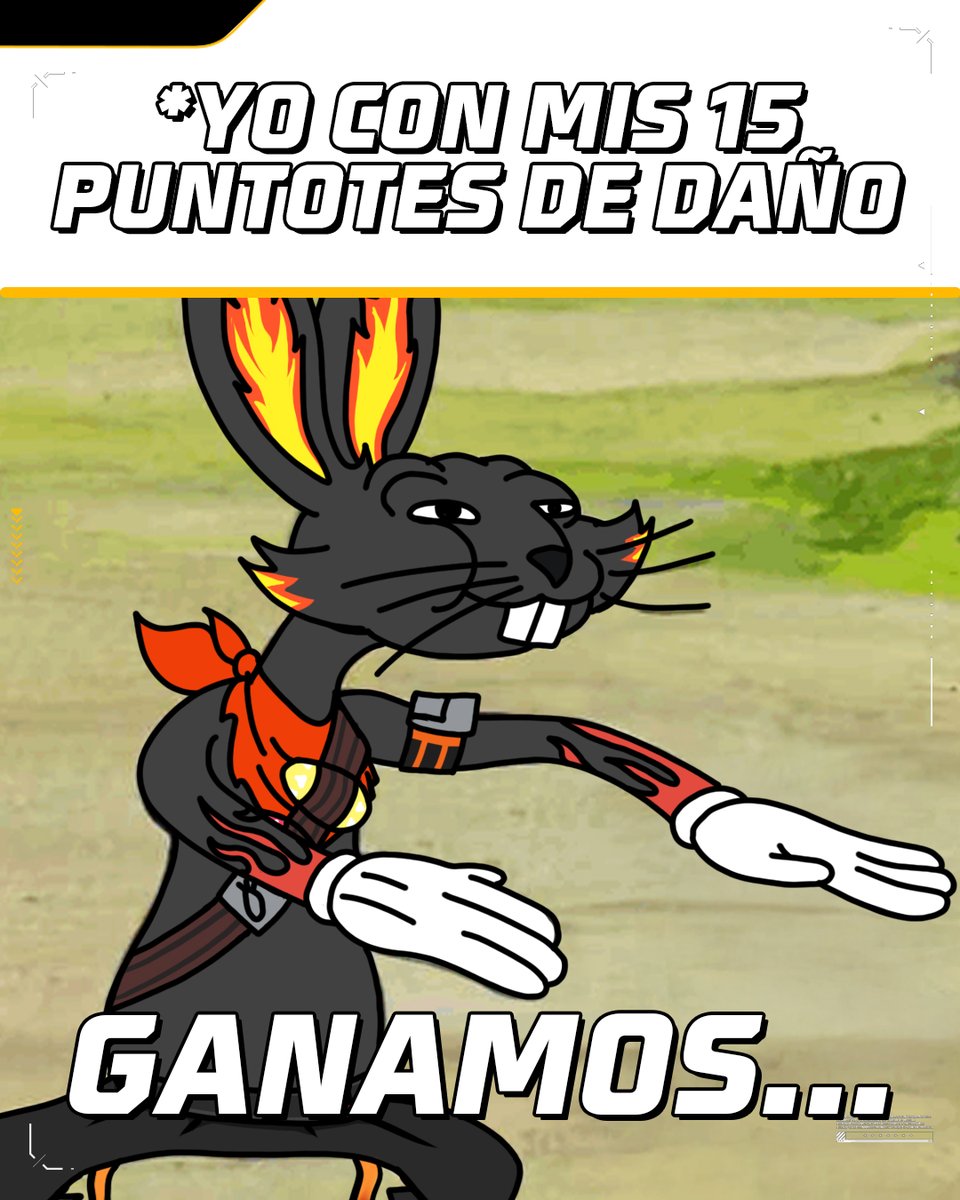 😬 Ese compa se tomó la #MisiónAcarreo muy en serio… 

¡Etiqueta a tu dúo que no llega a heroico sin que lo acarrees!