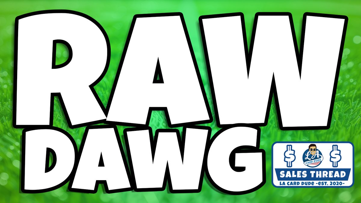 Raw Cards For Sale

- Post Raw Cards Only, For Sale 
- All Sports, Non-Sports OK
- Lots OK
- Re-post