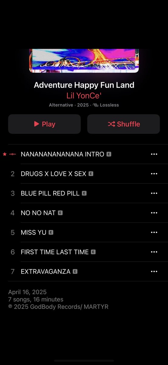 LilYonCe5200's tweet photo. Surprise album for the real YonCe’ fans out now all
Platforms 

https://t.co/1FVTA8vFlY https://t.co/Dbz4jkYkpV