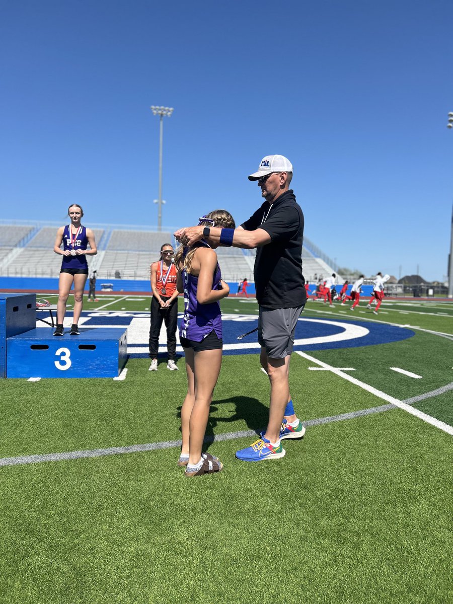 catherine_t_pv's tweet image. 2x Area Champ!!! It’s off to Regionals next! I am currently seated at third in my region with my PR of 11’1”! I know there is still a lot of work to be done and I can’t wait to grow and learn more! Believe in yourself and trust the process! See you next week!