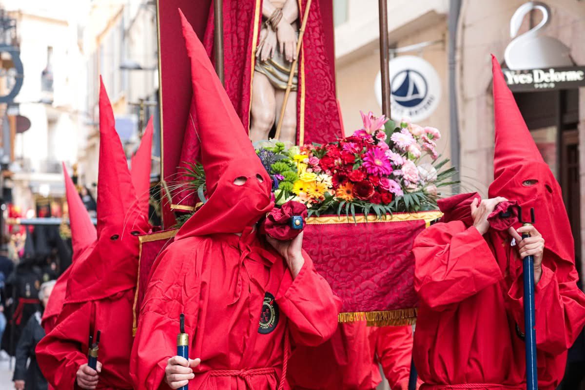 CatherinePUJOL1's tweet image. #Procession de La #Sanch à #Perpignan #coutumes #traditions en Pays-Catalan